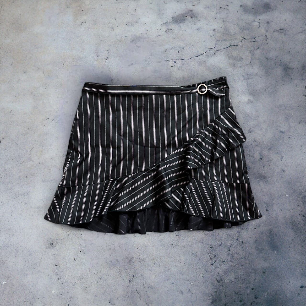 Y2K  Pinstripe Skirt