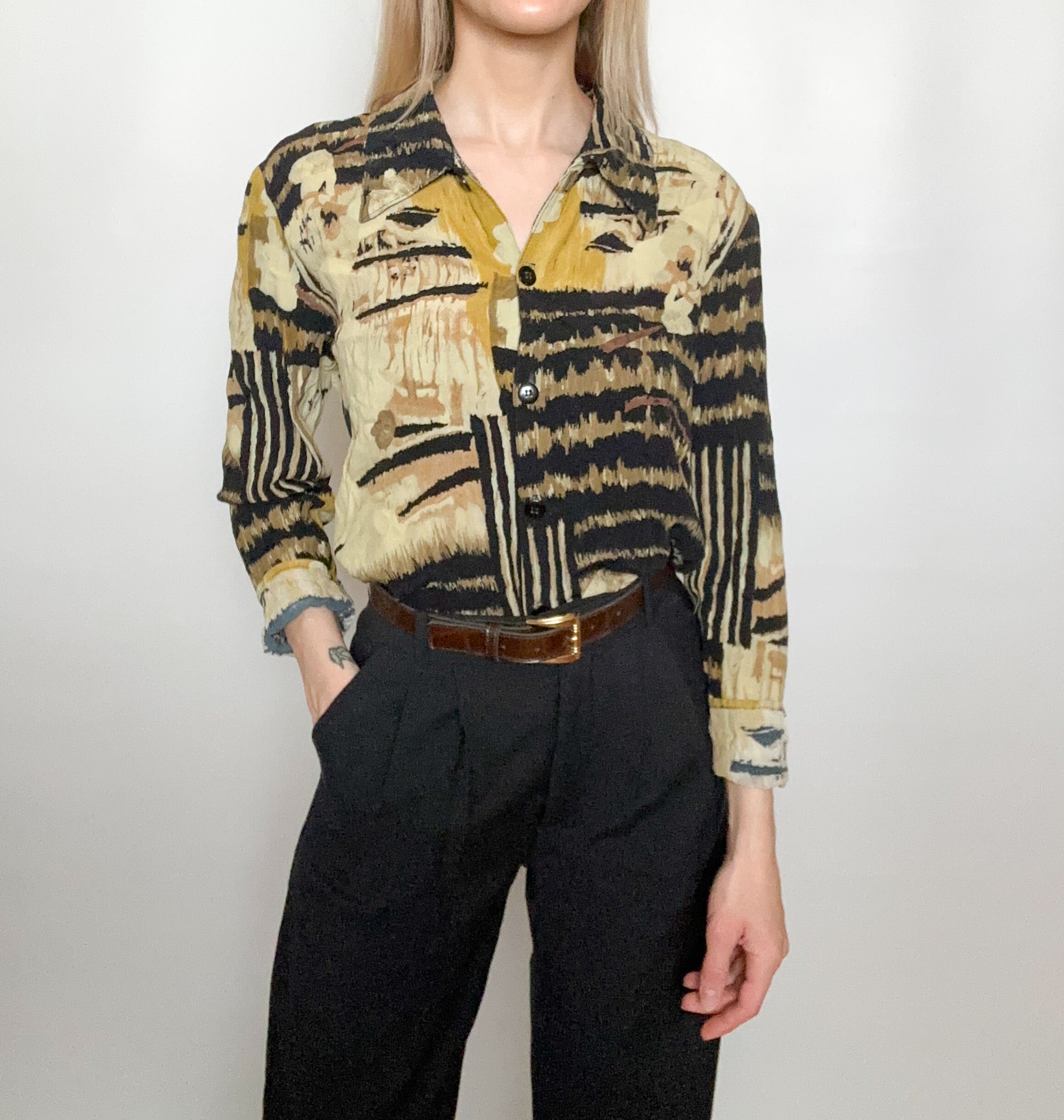 Funky Button Up