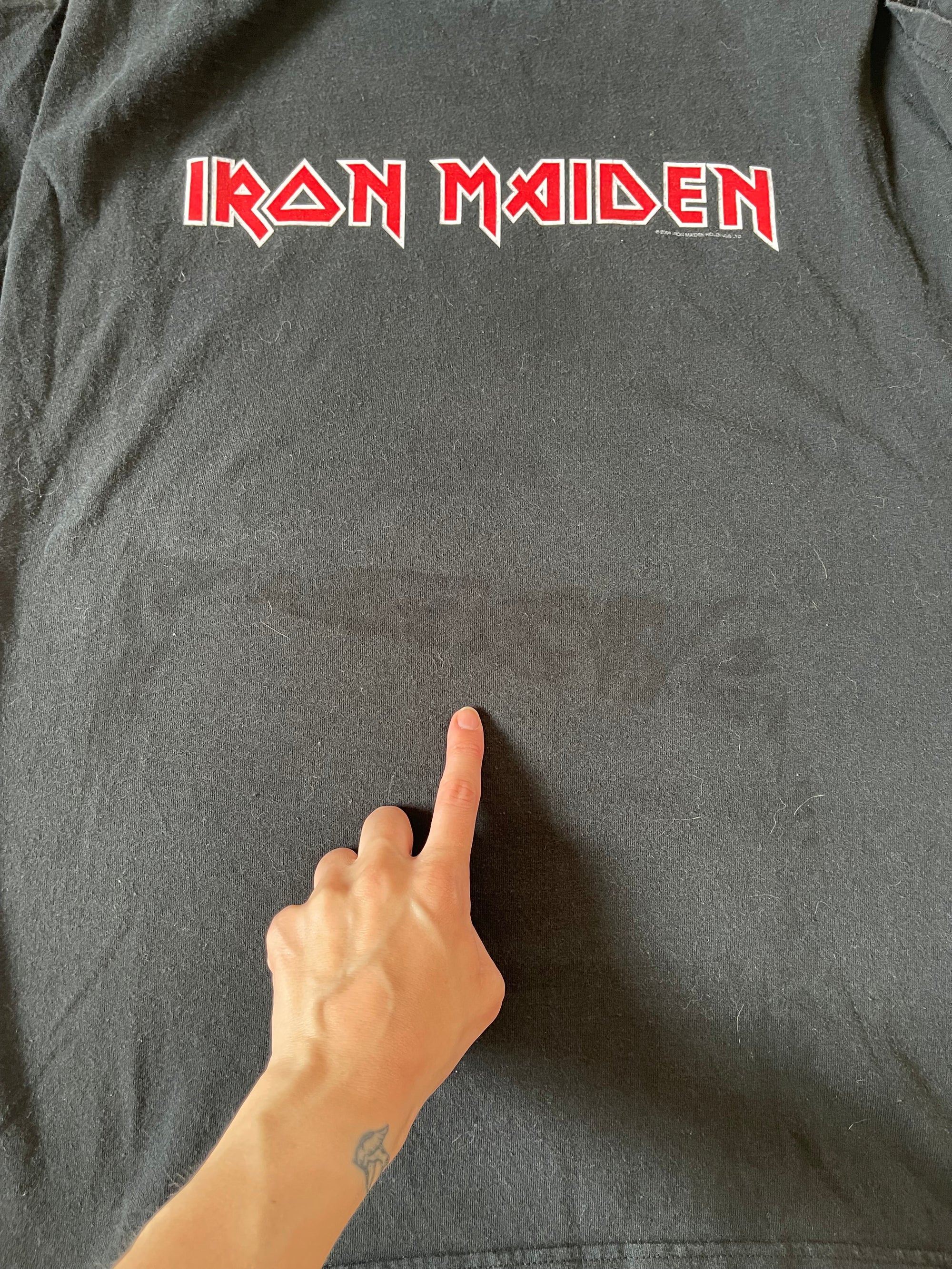 2004 Iron Maiden Tshirt
