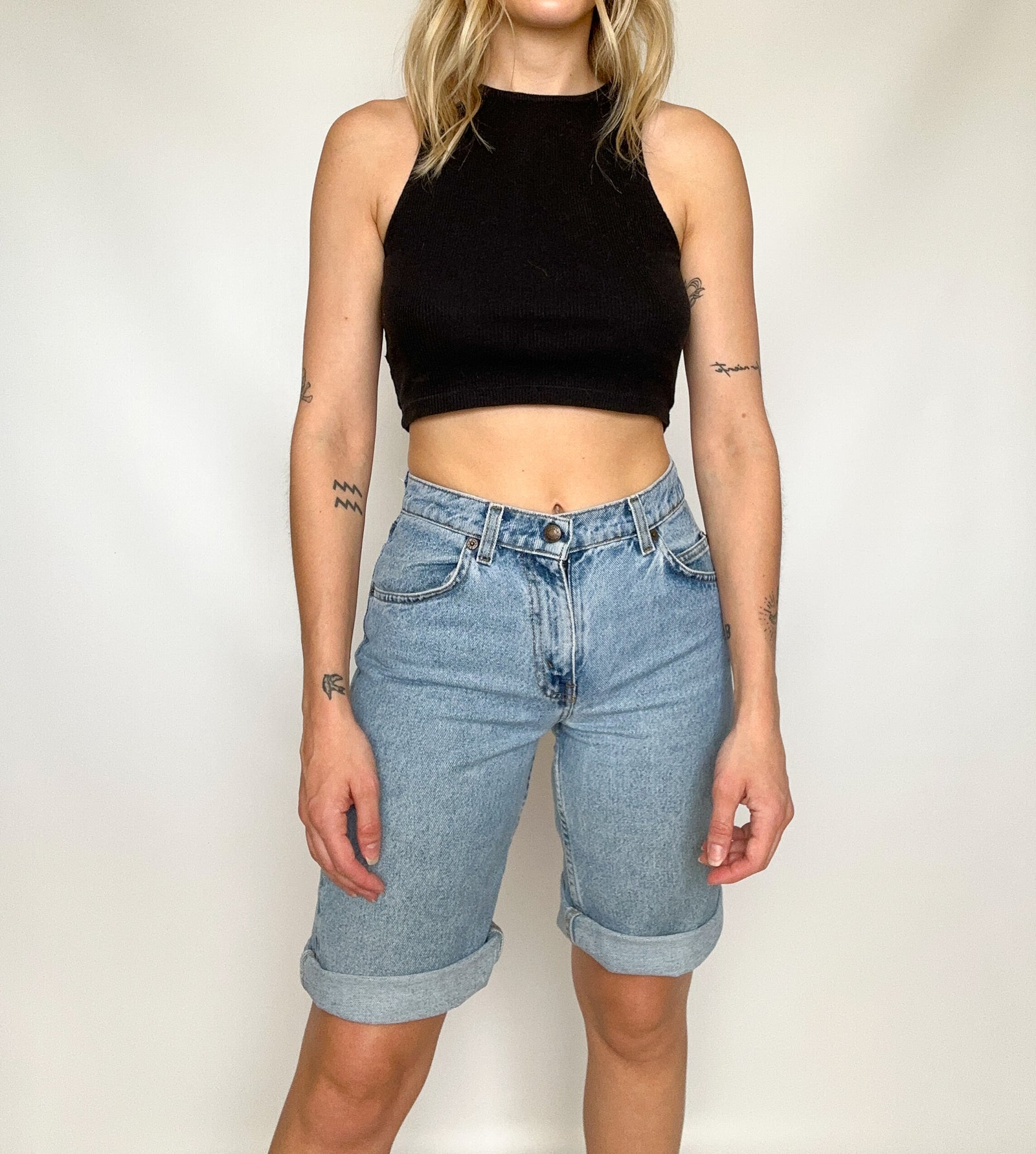 Long Levi Shorts