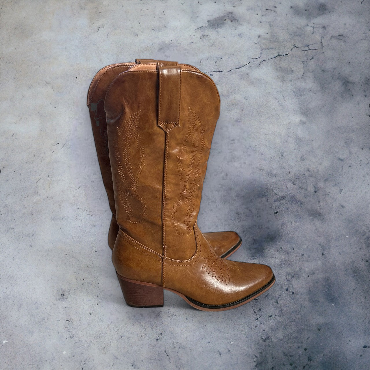 Brown Roper Cowboy Boots