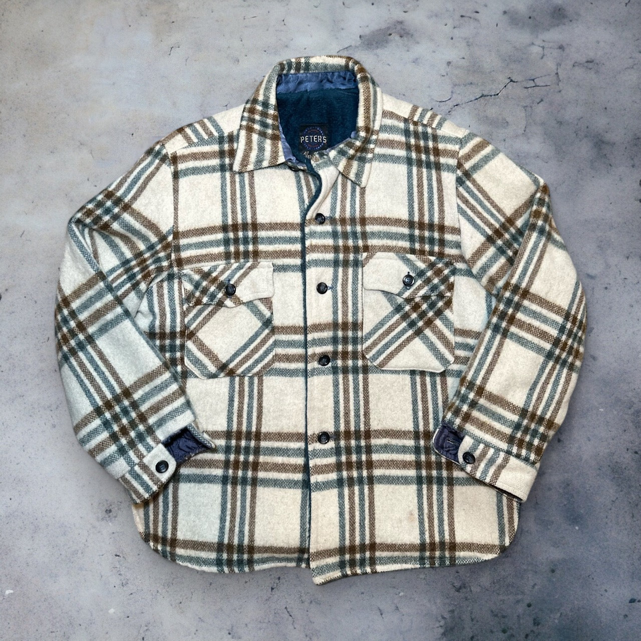 Plaid Wool Jacket