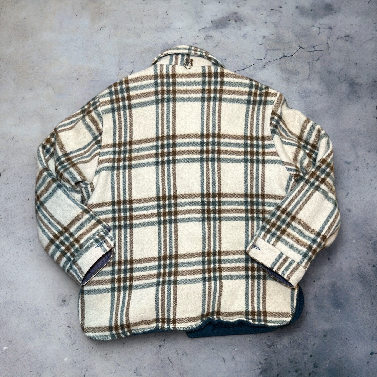 Plaid Wool Jacket