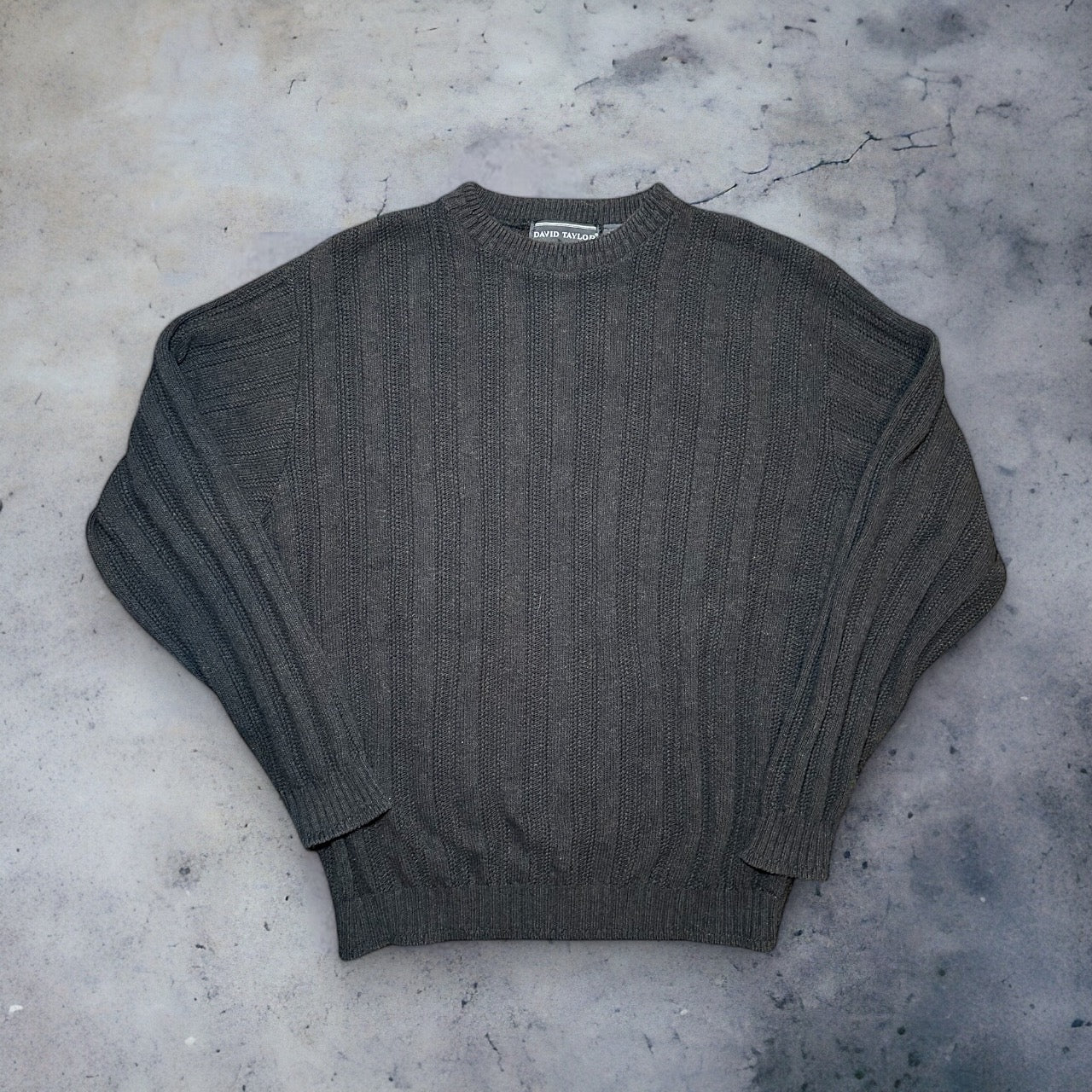 Dark Brown Multicolored Sweater