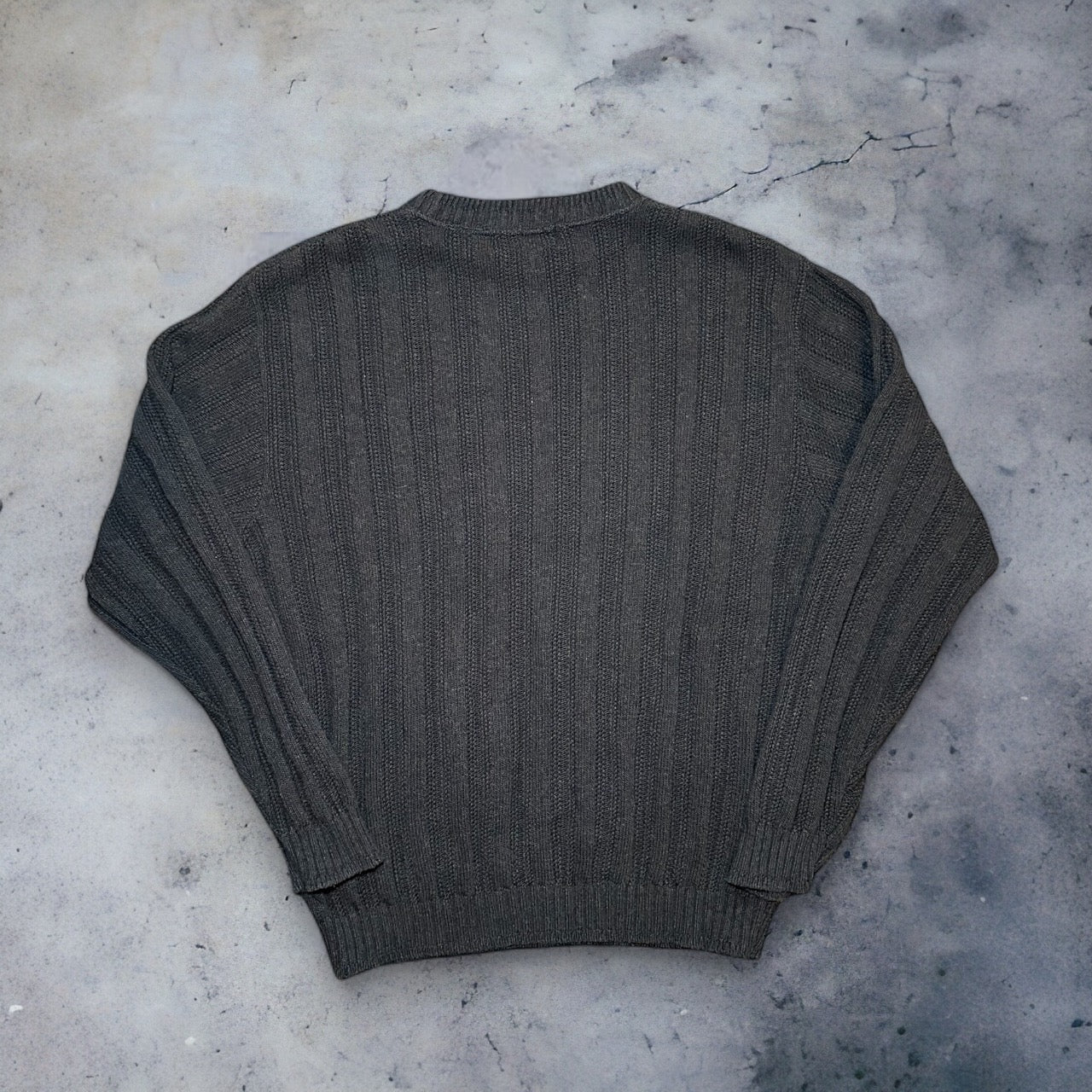 Dark Brown Multicolored Sweater