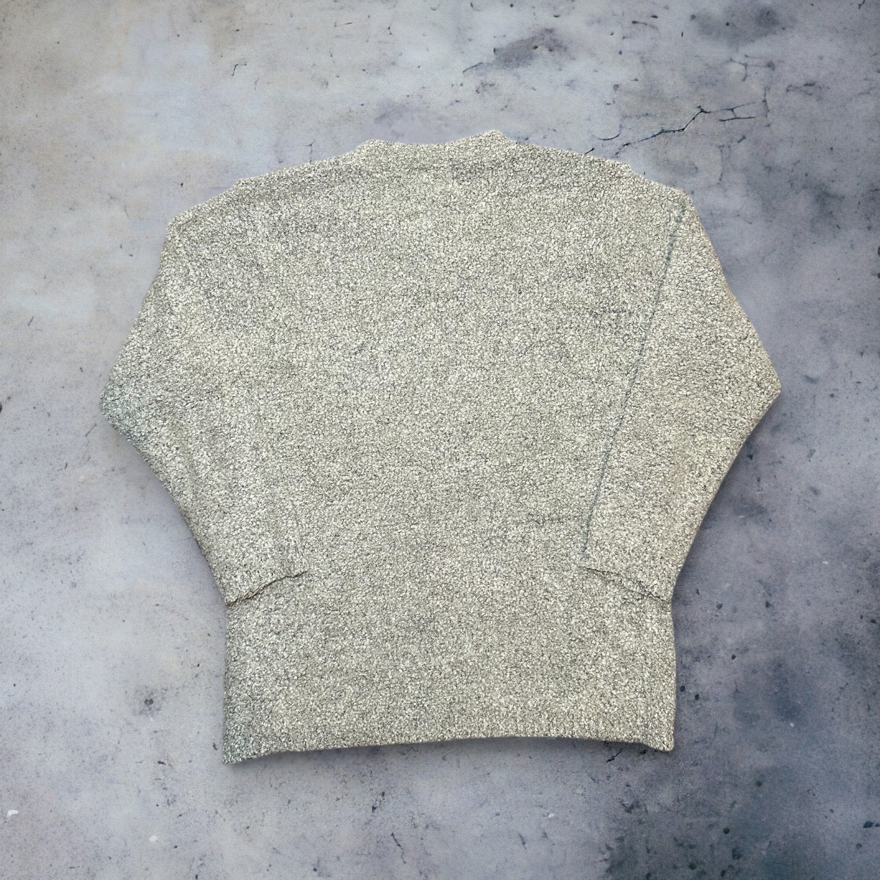 Light Green/Grey Vneck Sweater