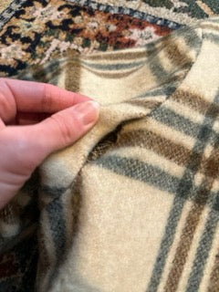 Plaid Wool Jacket
