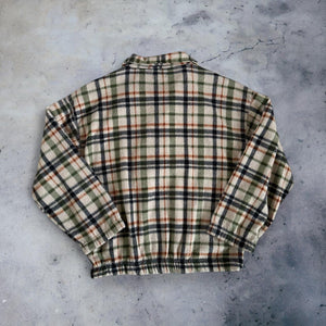 Cozy Plaid Half-Zip