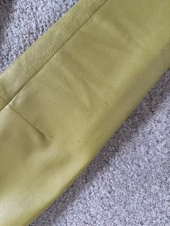 Lime Green Leather Jacket