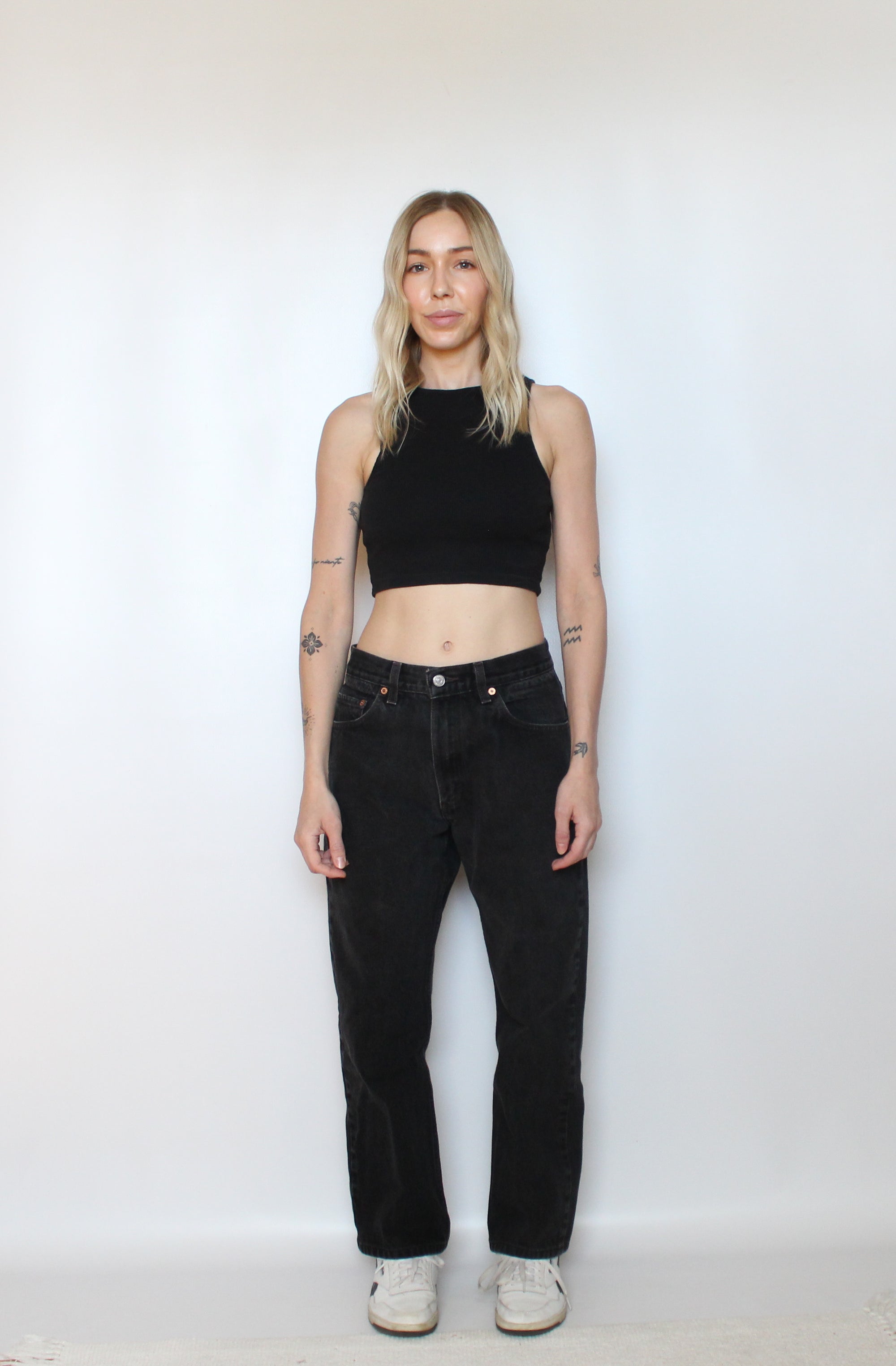 Black 505 Levis
