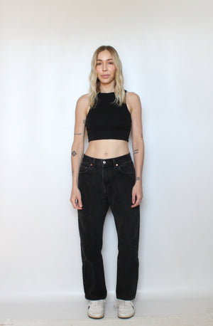 Black 505 Levis