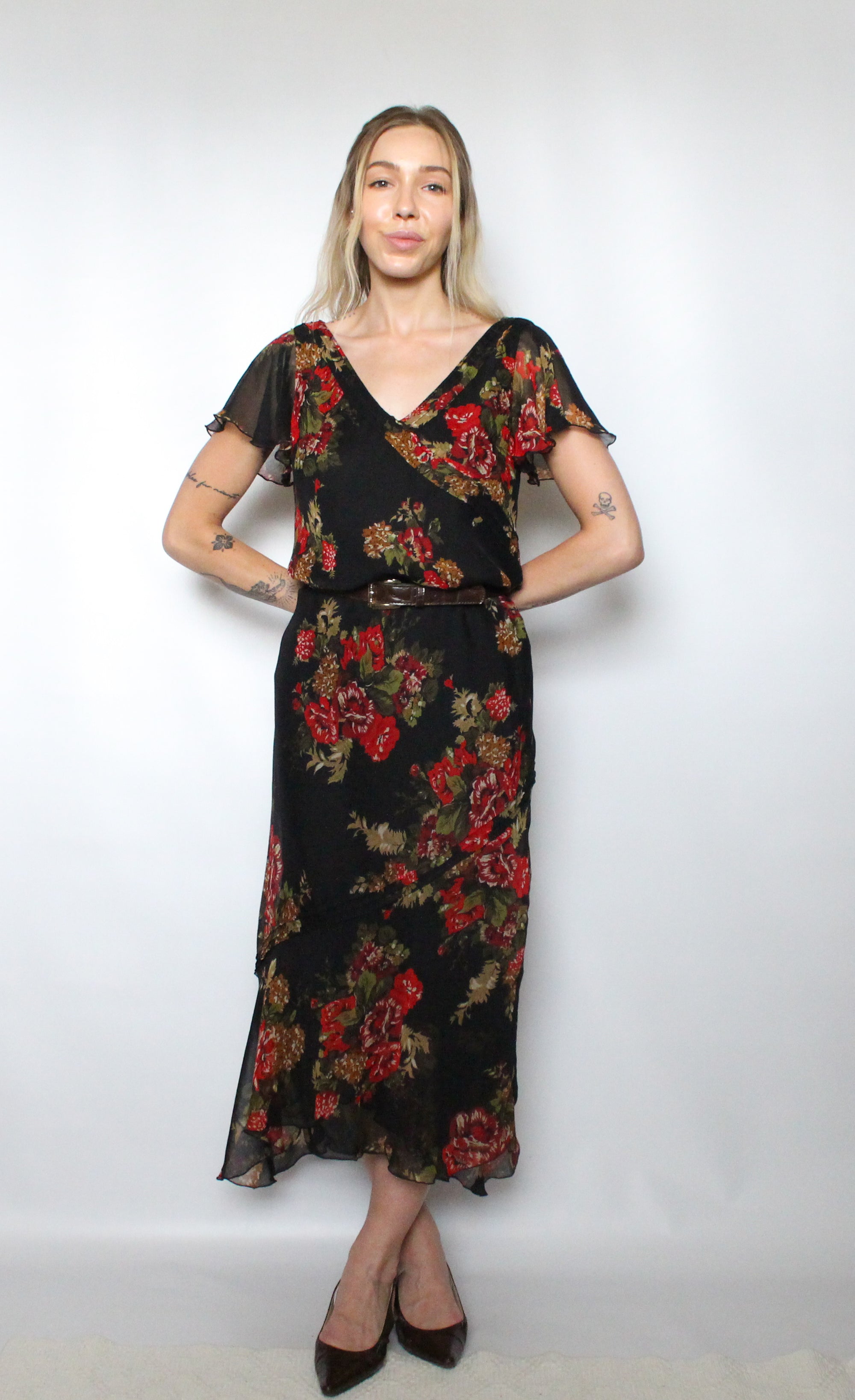 Two Piece Floral Set
