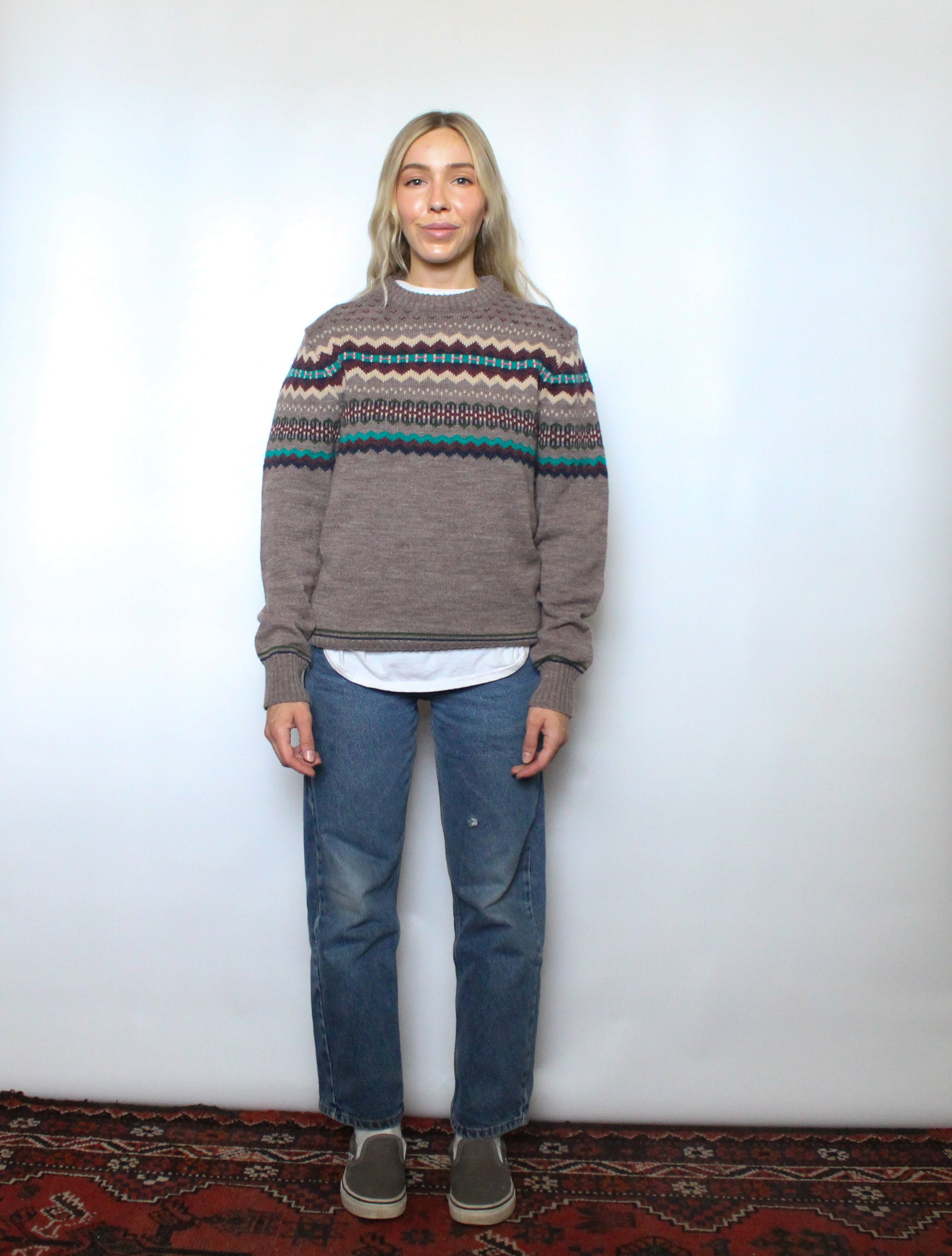Patterned Sweater
