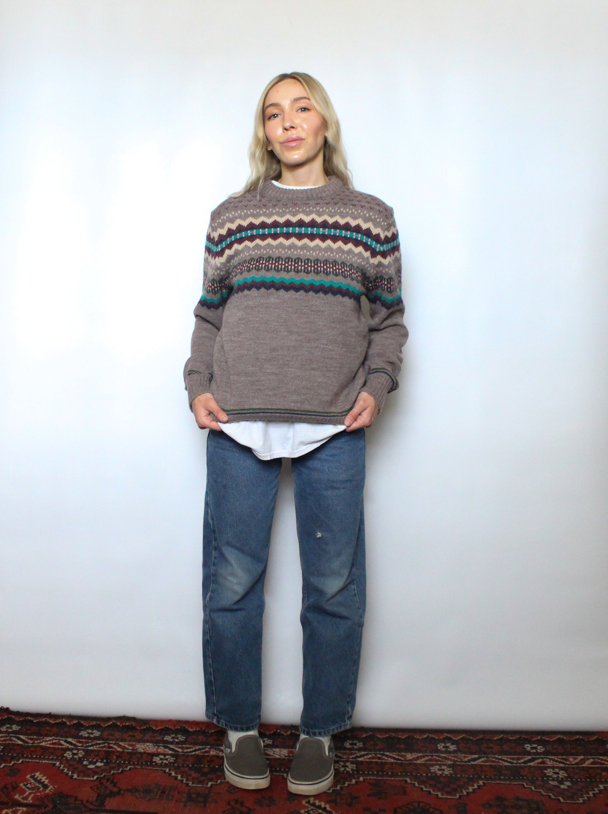 Patterned Sweater