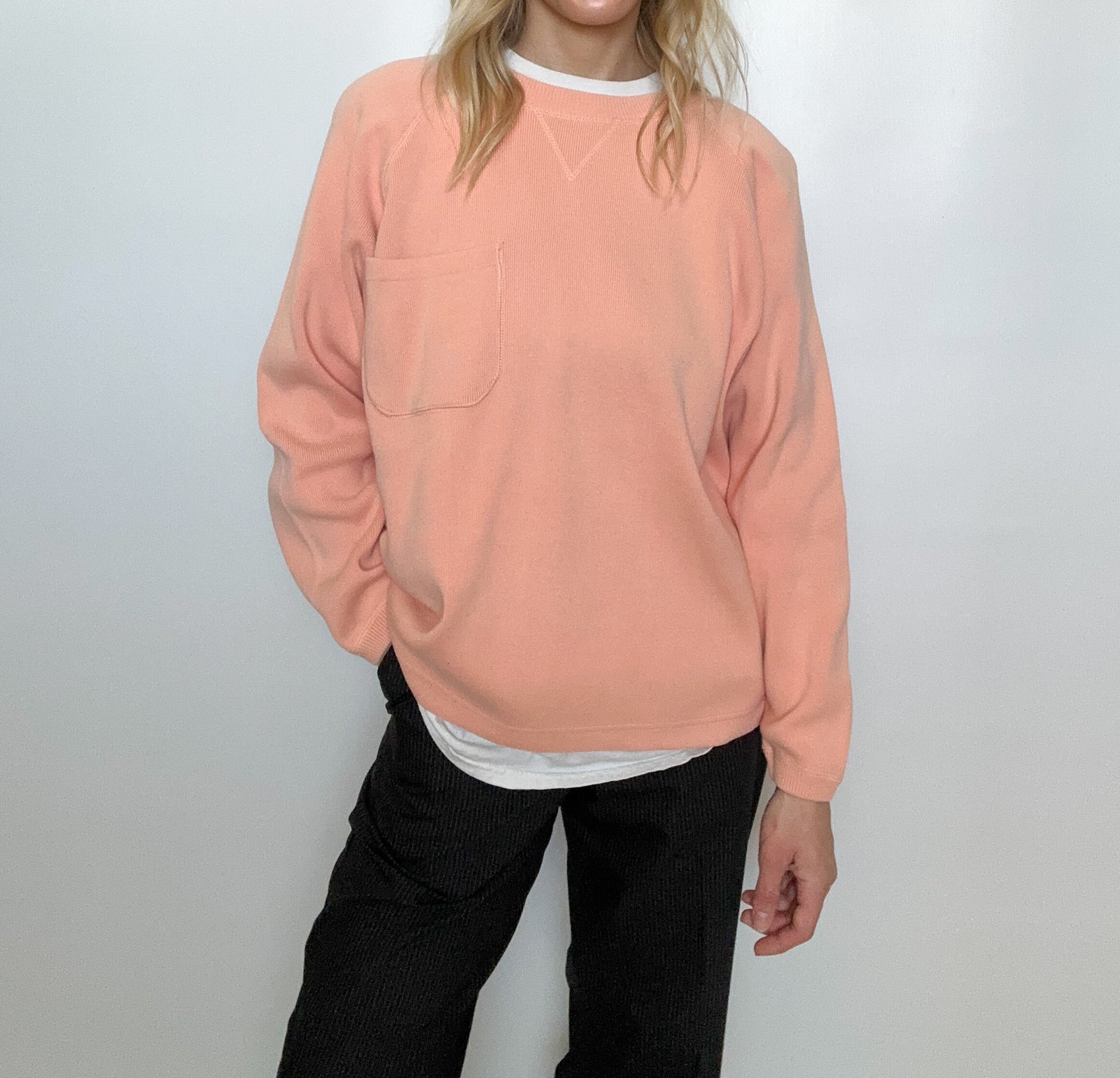 Eddie Bauer Peach Pullover