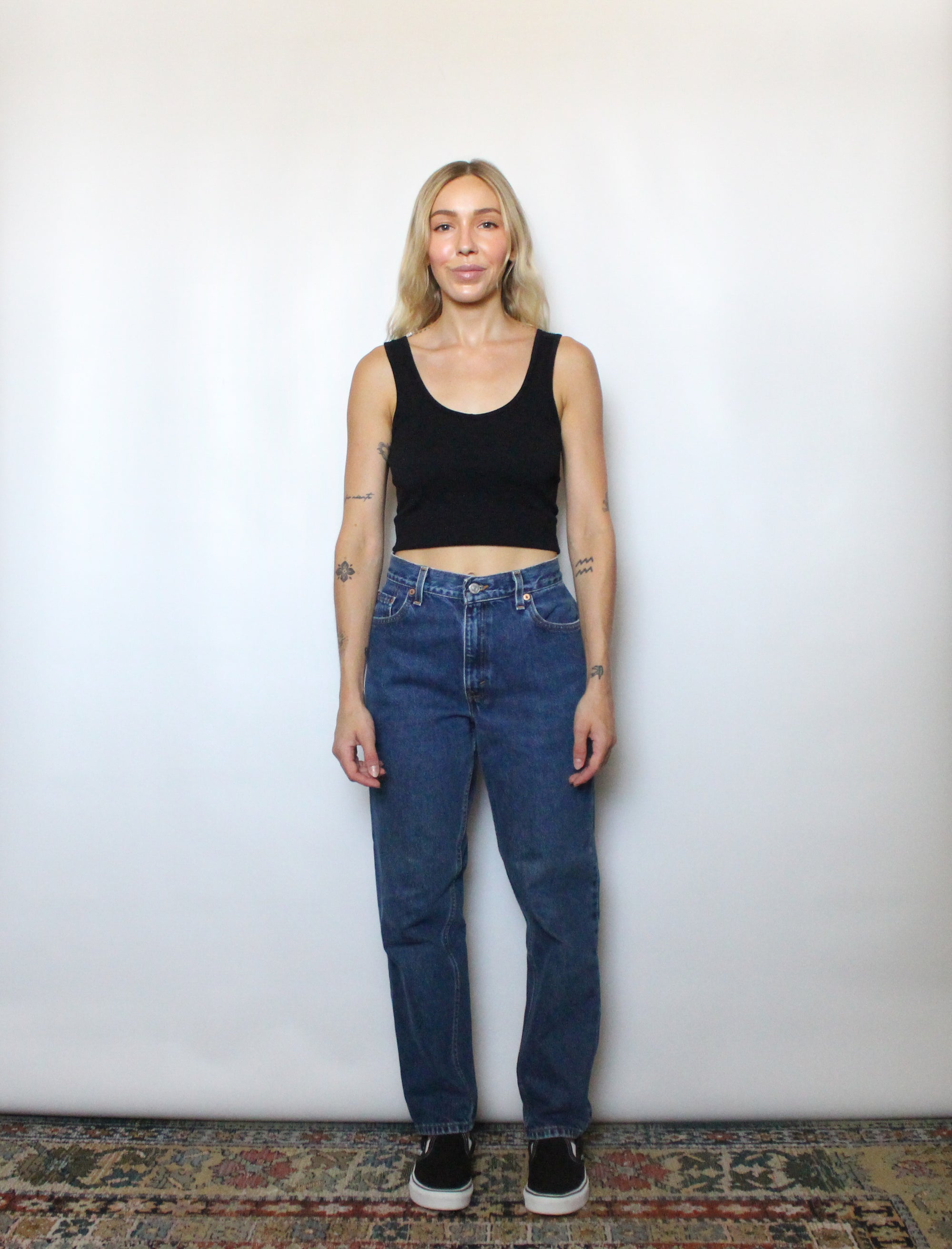 Dark 550 Tapered Levis