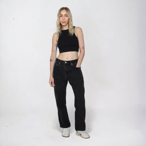 Black 505 Levis