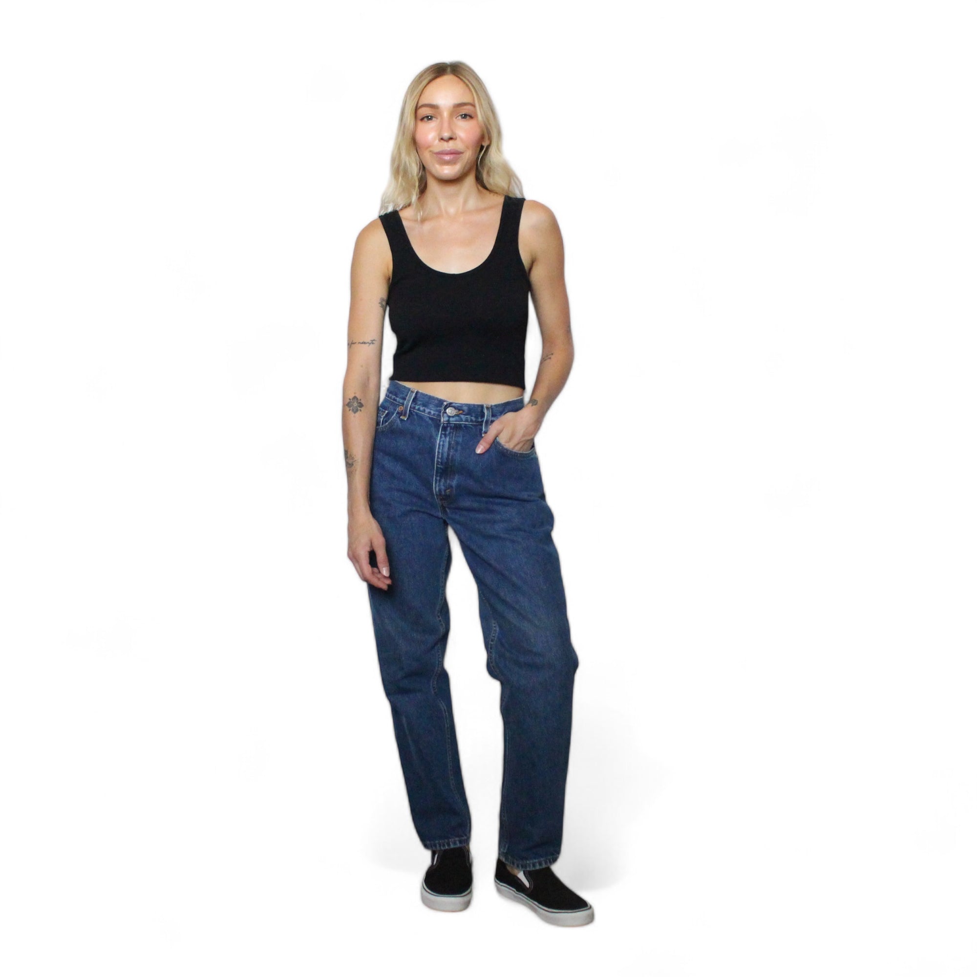 Dark 550 Tapered Levis