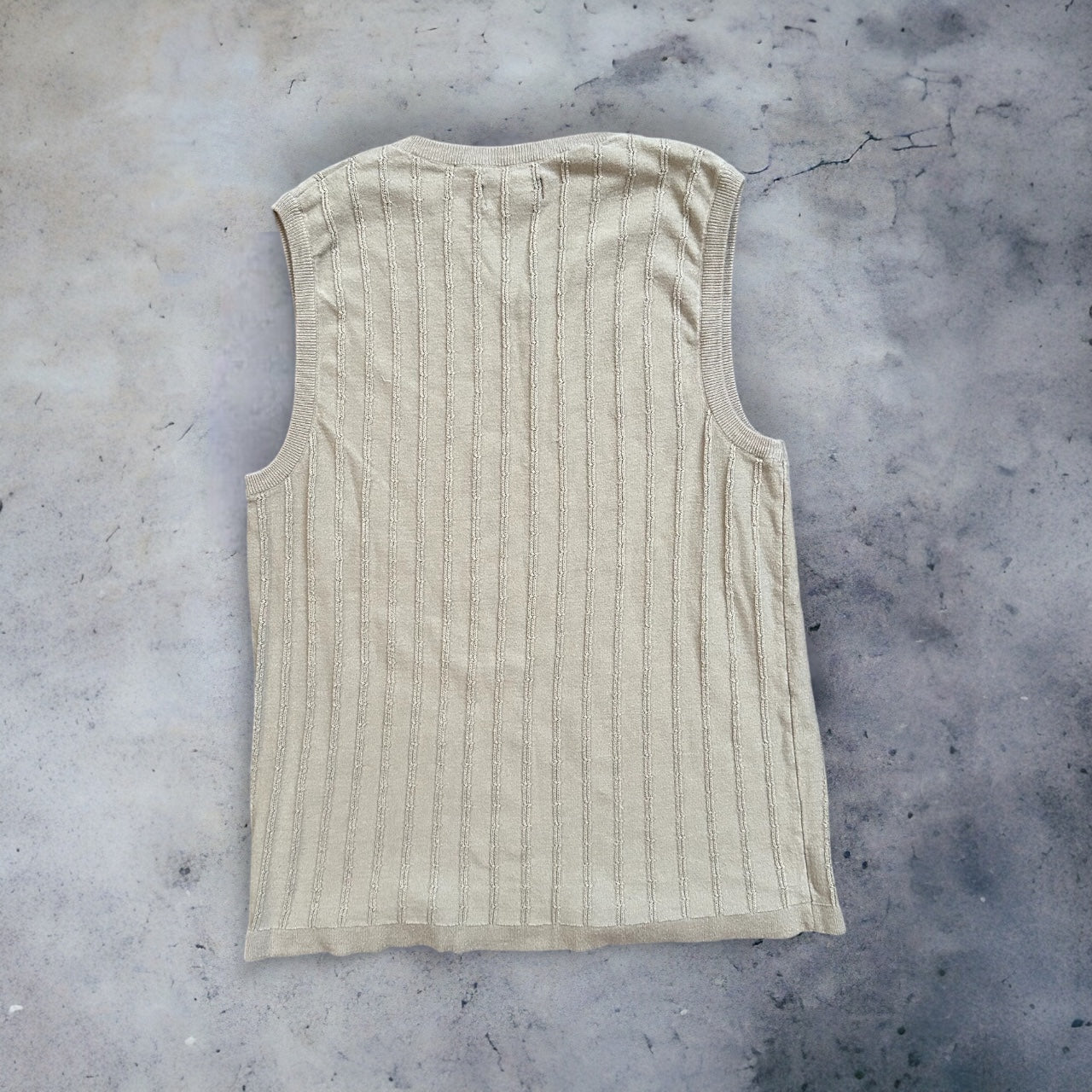 Tan Sweater Vest