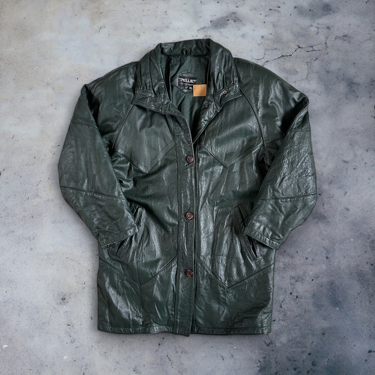 Green Leather Jacket