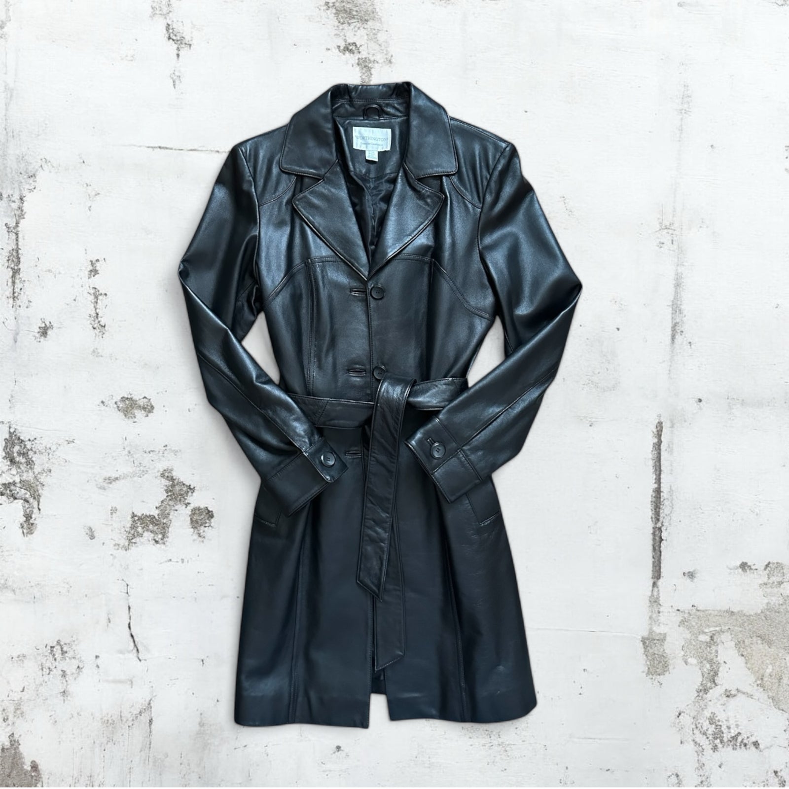 Lambskin Trench Coat