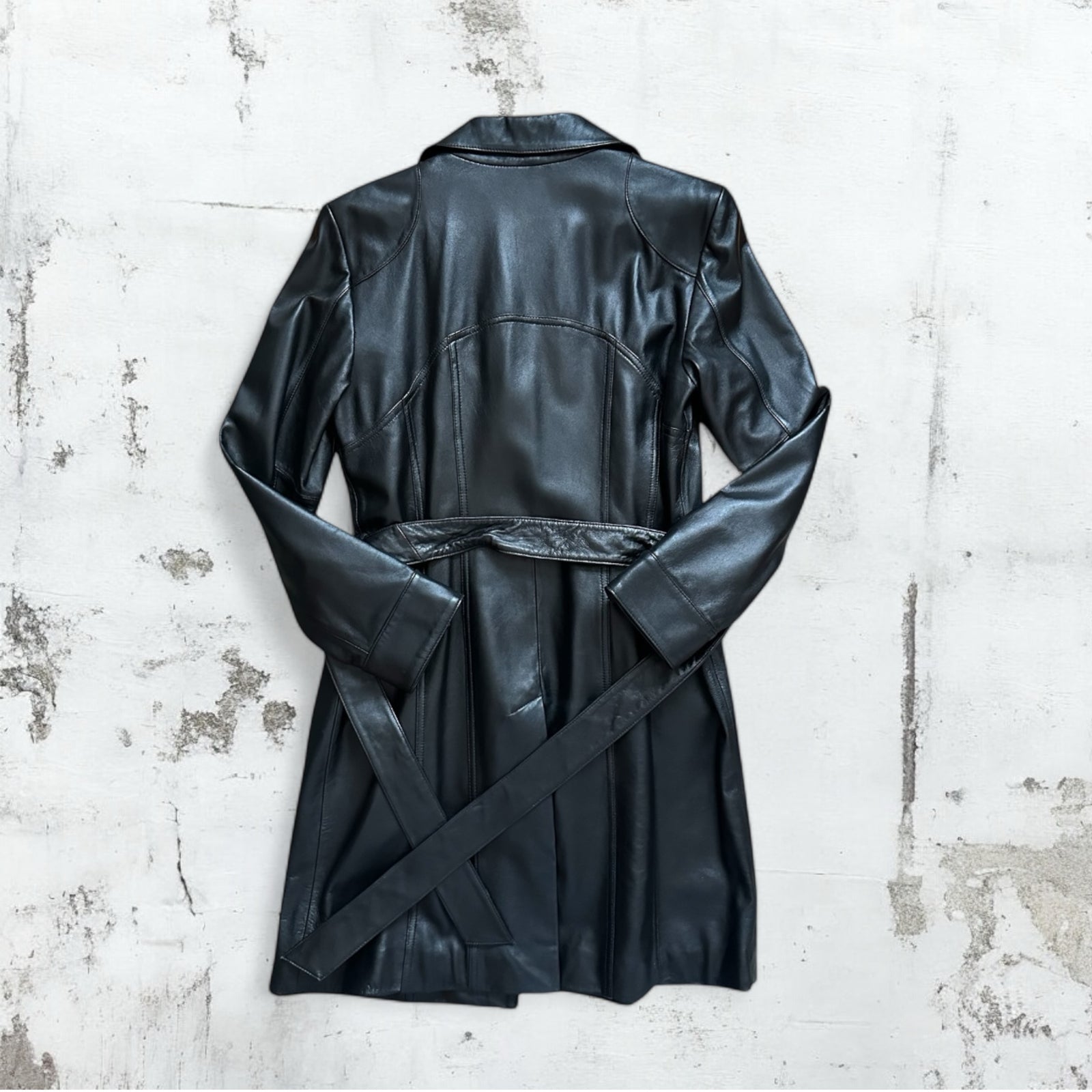 Lambskin Trench Coat