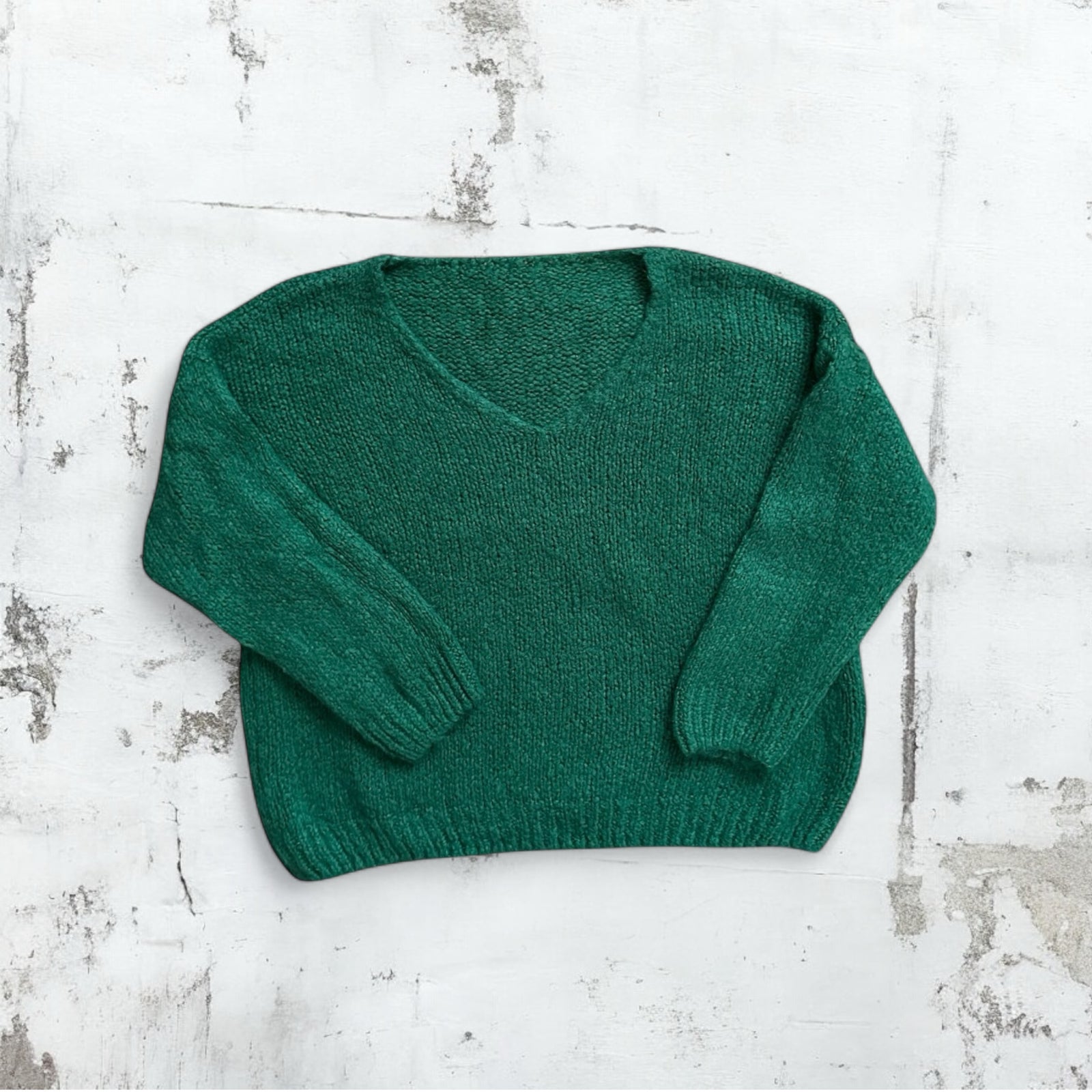 Green Knit Sweater