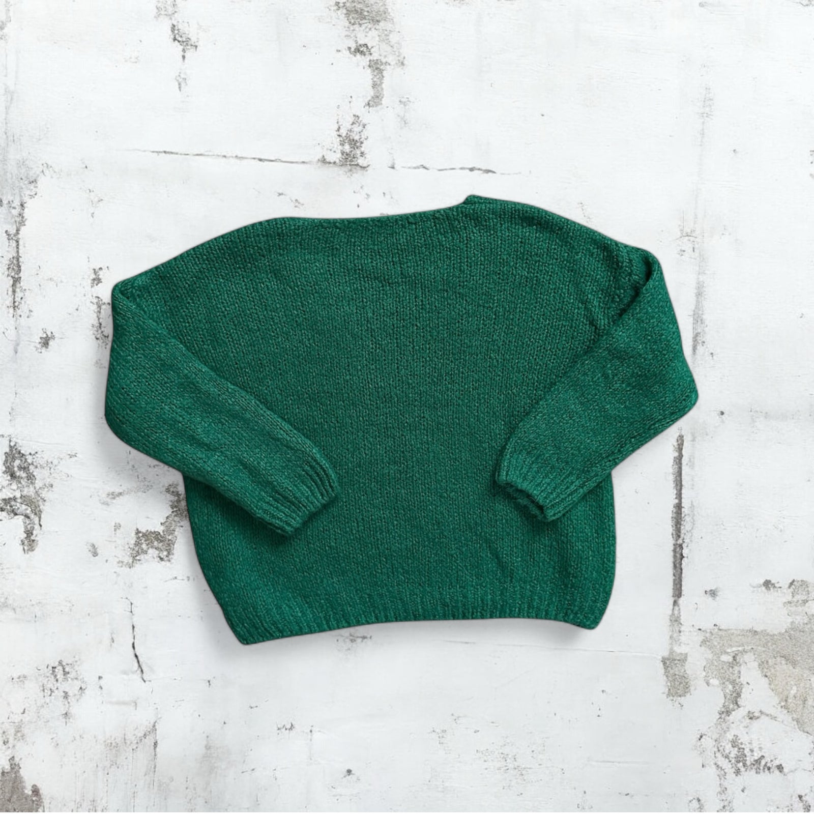 Green Knit Sweater