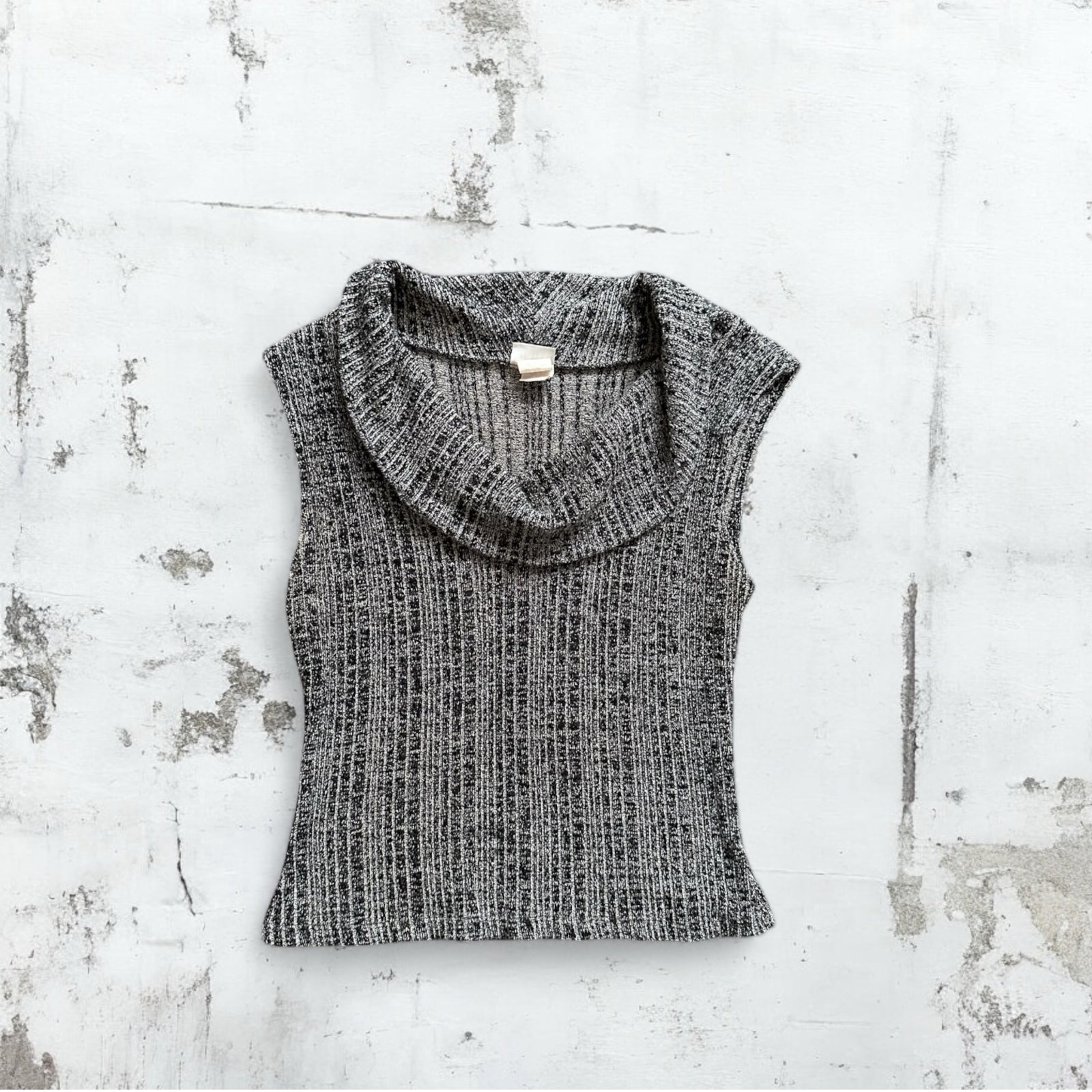 Cowl Neck Sweater Tank