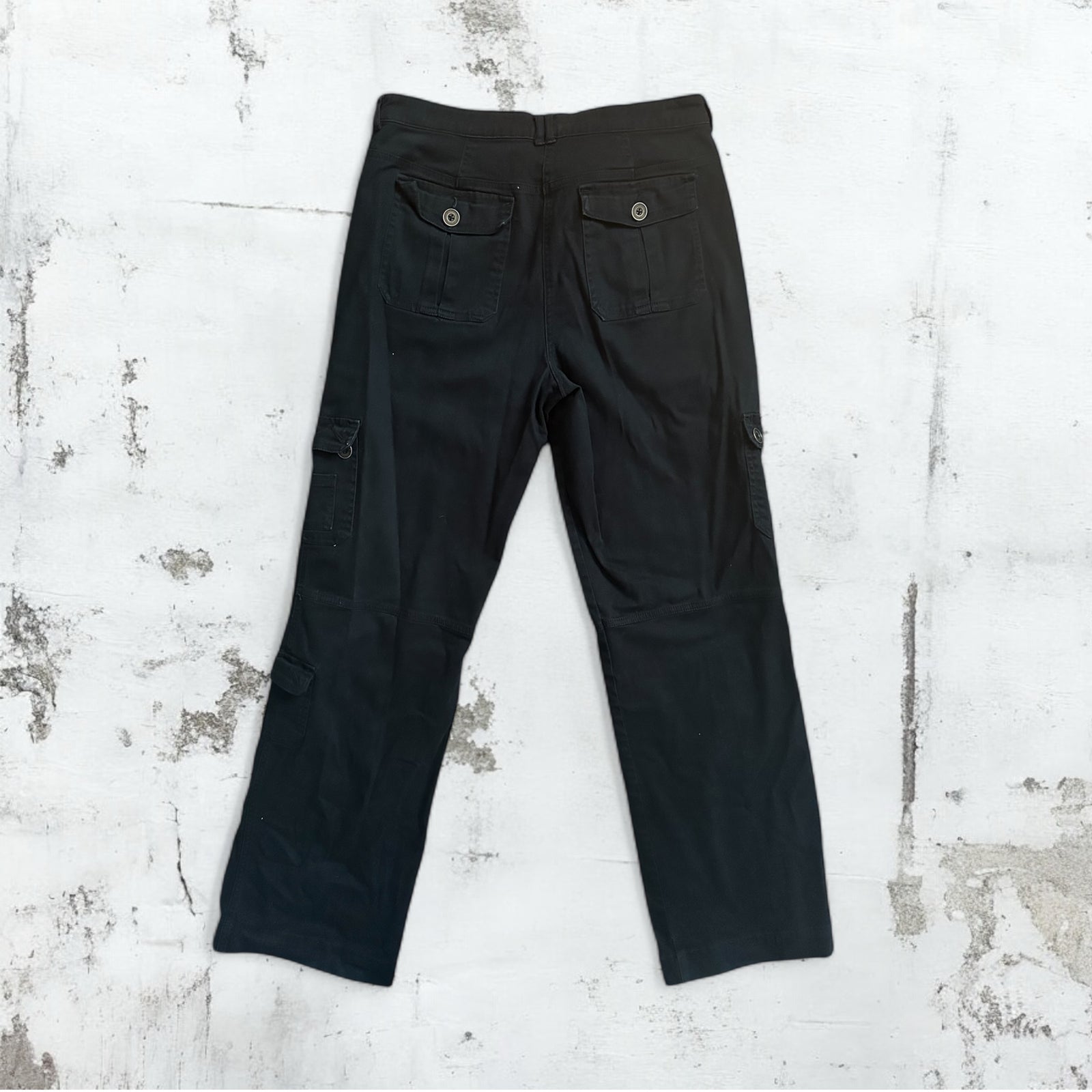 Metrostyle Black Cargo Pants