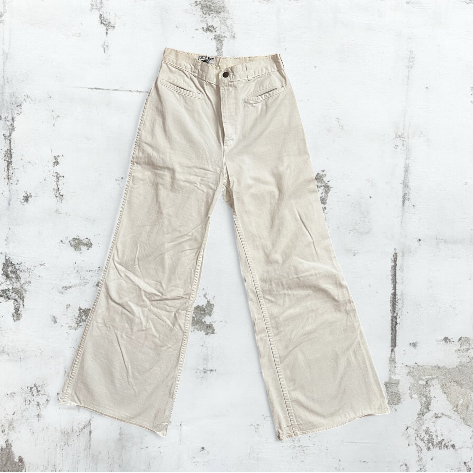 White Wide Leg Landlubber Jeans