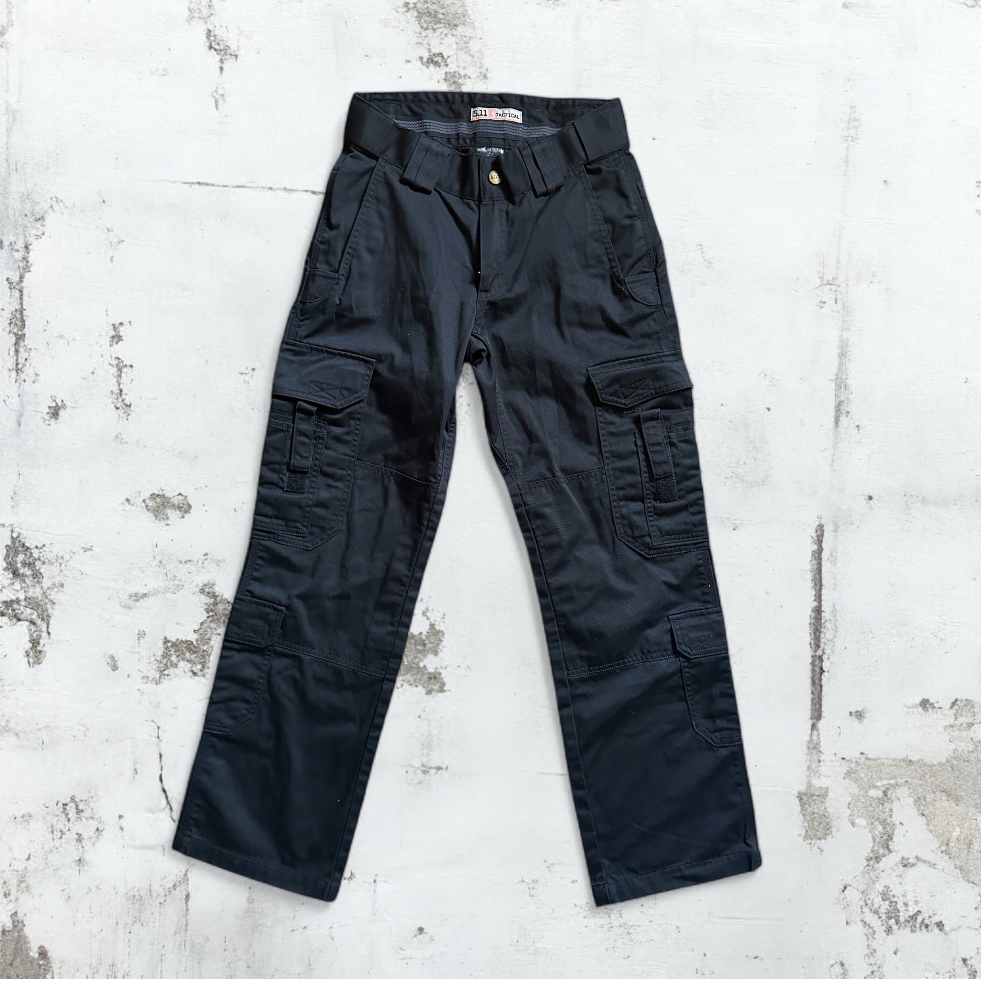 Black Utility Cargo Pants