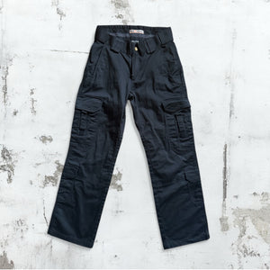 Black Utility Cargo Pants