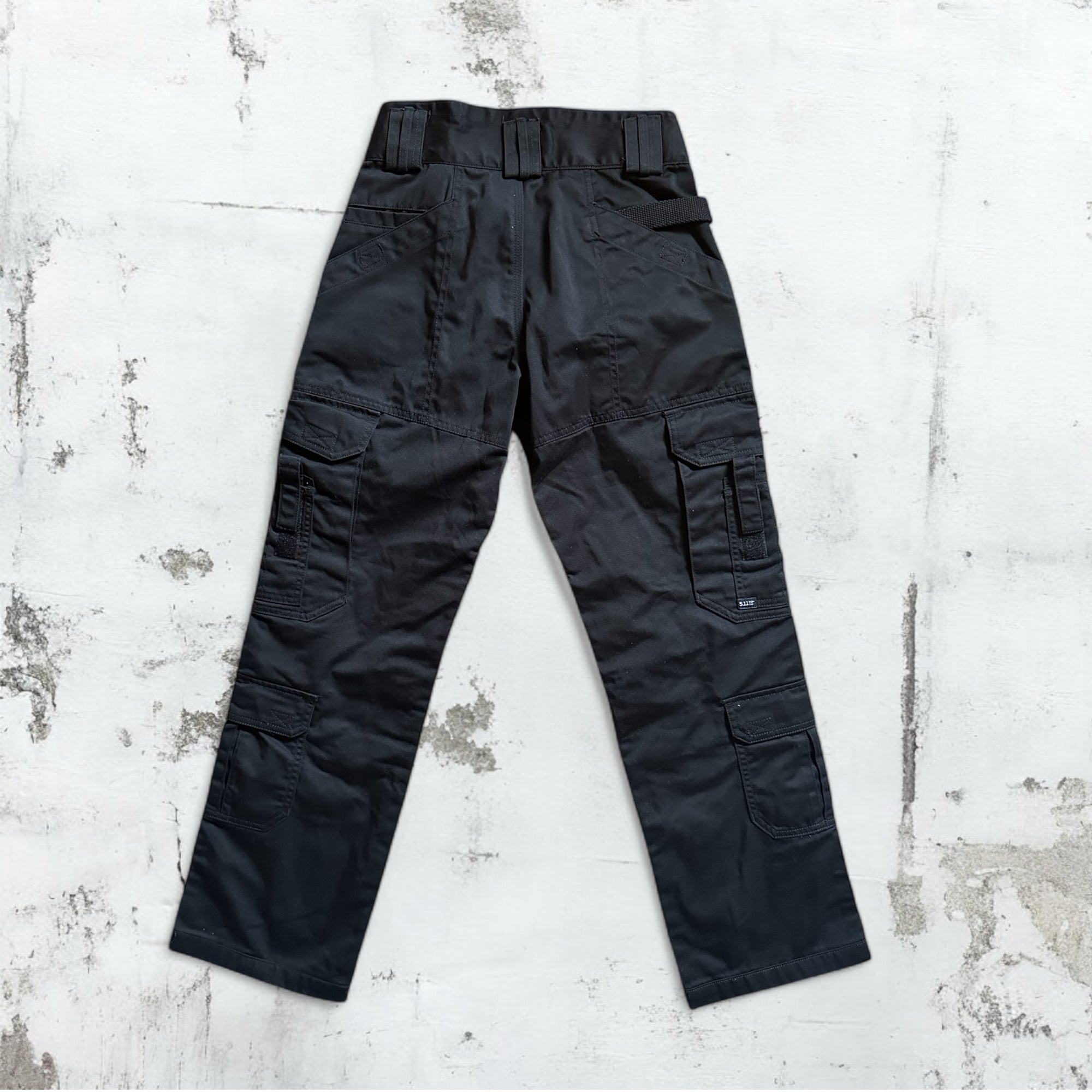 Black Utility Cargo Pants
