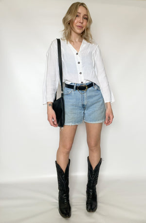 Linen Button Up