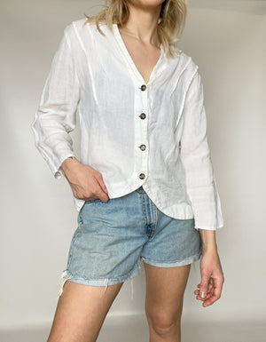 Linen Button Up